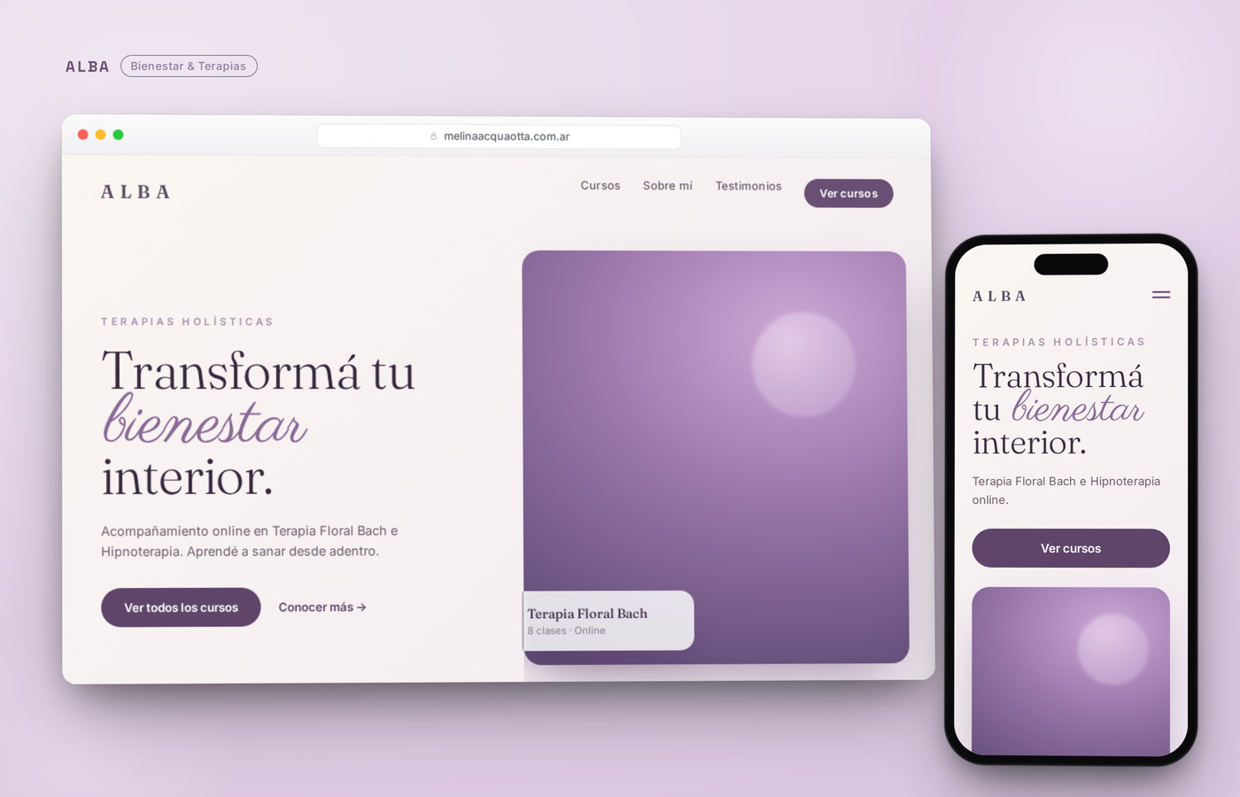 Alba Bienestar Integral – cursos online